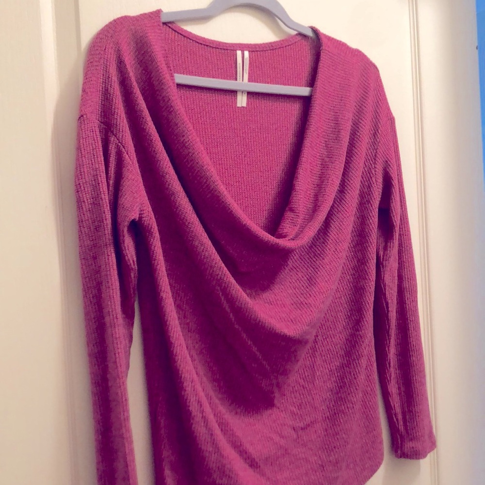 ANTHROPOLOGIE scoop neck top